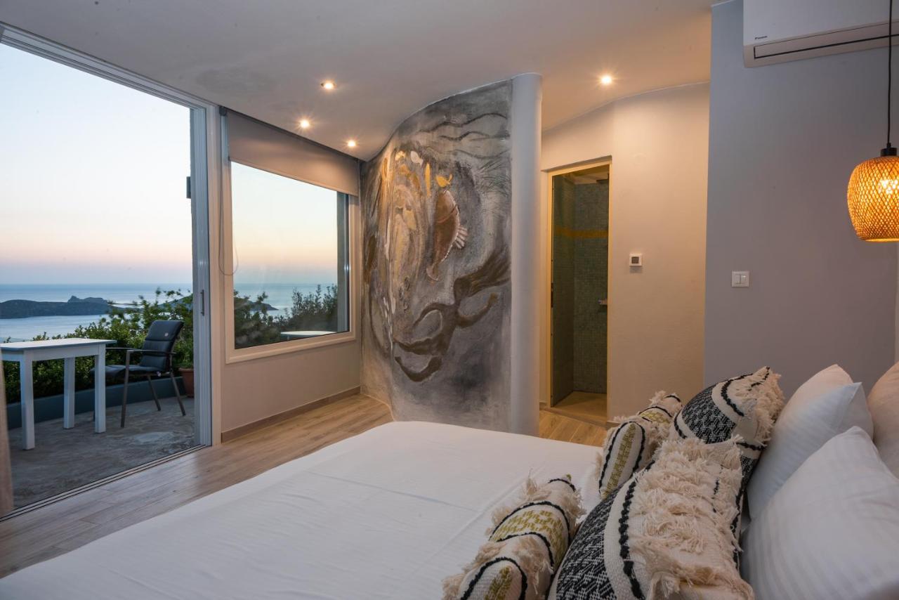 Adrakos Apartments (Adults Only) Элунда Экстерьер фото