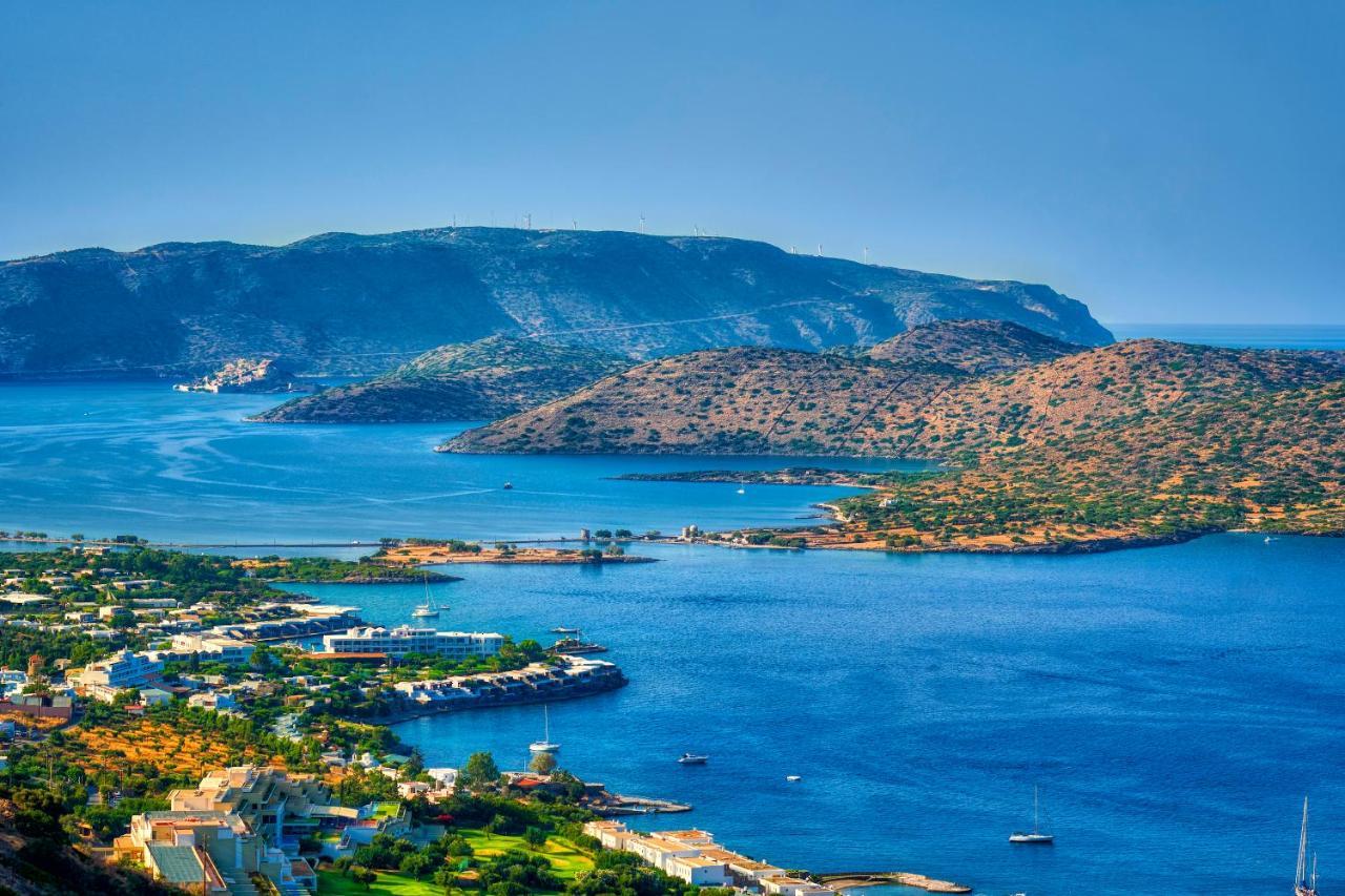 Adrakos Apartments (Adults Only) Элунда Экстерьер фото