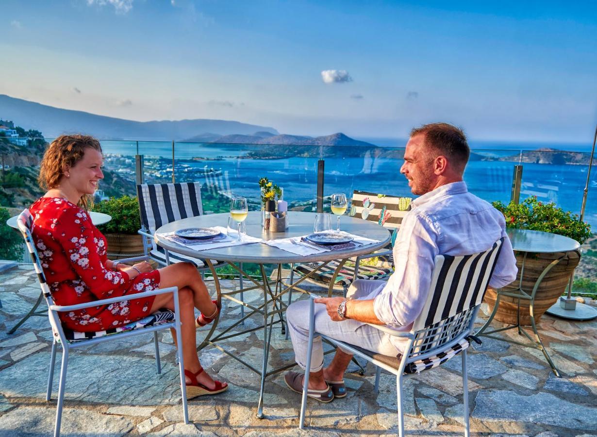 Adrakos Apartments (Adults Only) Элунда Экстерьер фото