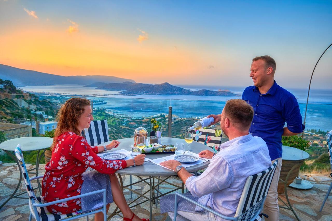 Adrakos Apartments (Adults Only) Элунда Экстерьер фото