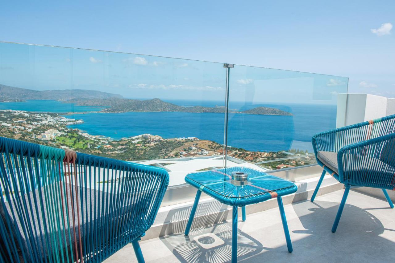 Adrakos Apartments (Adults Only) Элунда Экстерьер фото