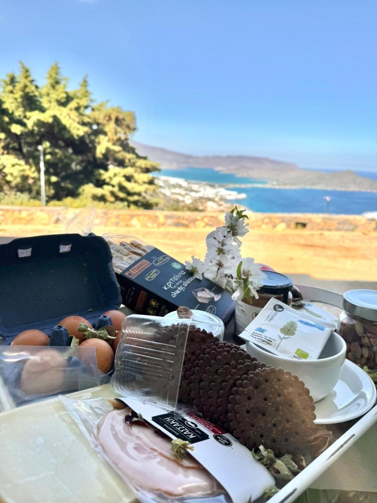 Adrakos Apartments (Adults Only) Элунда Экстерьер фото