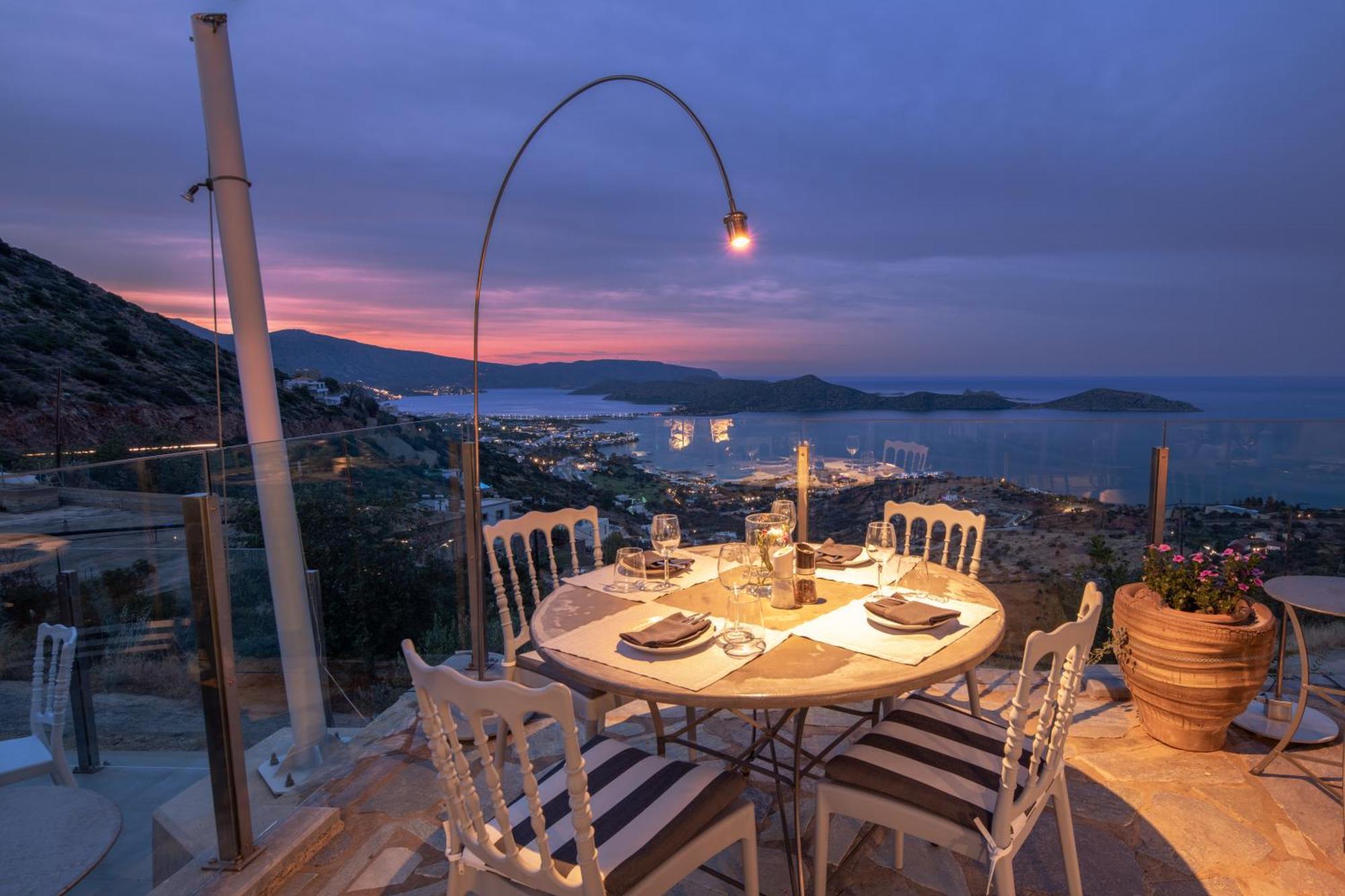 Adrakos Apartments (Adults Only) Элунда Экстерьер фото