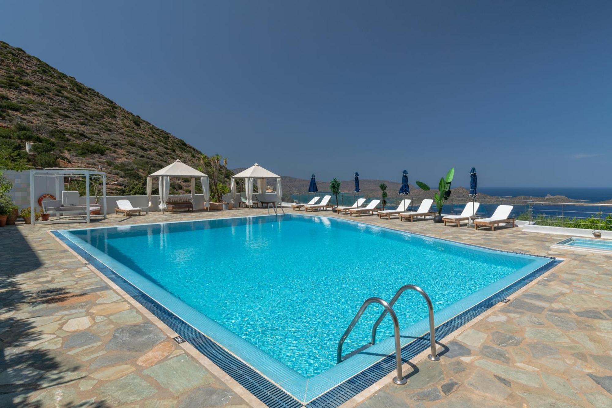 Adrakos Apartments (Adults Only) Элунда Экстерьер фото