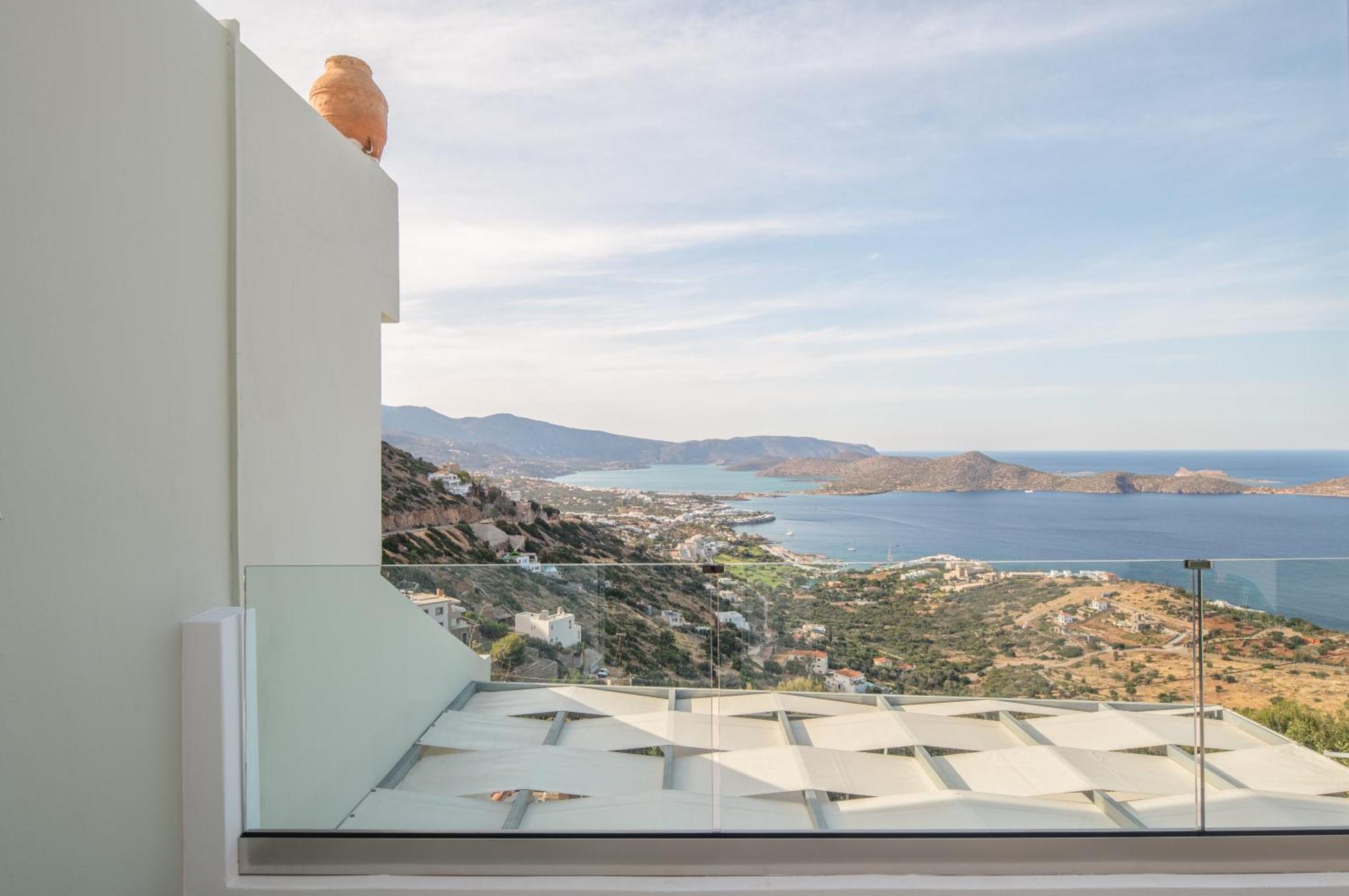 Adrakos Apartments (Adults Only) Элунда Экстерьер фото
