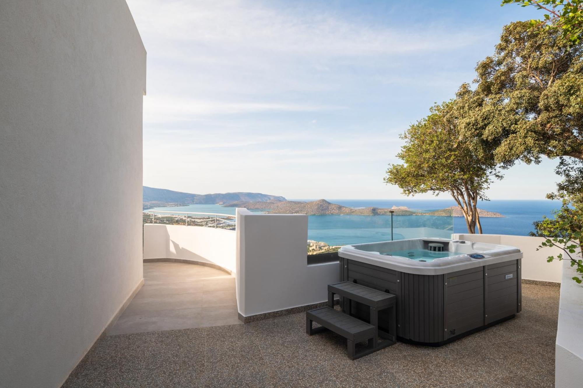Adrakos Apartments (Adults Only) Элунда Экстерьер фото