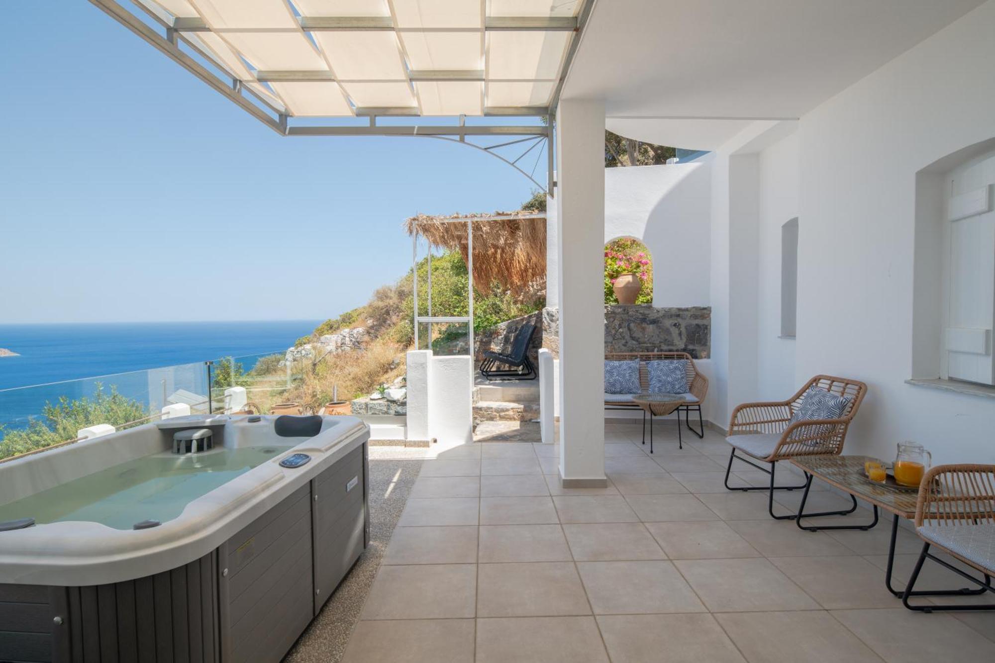 Adrakos Apartments (Adults Only) Элунда Экстерьер фото