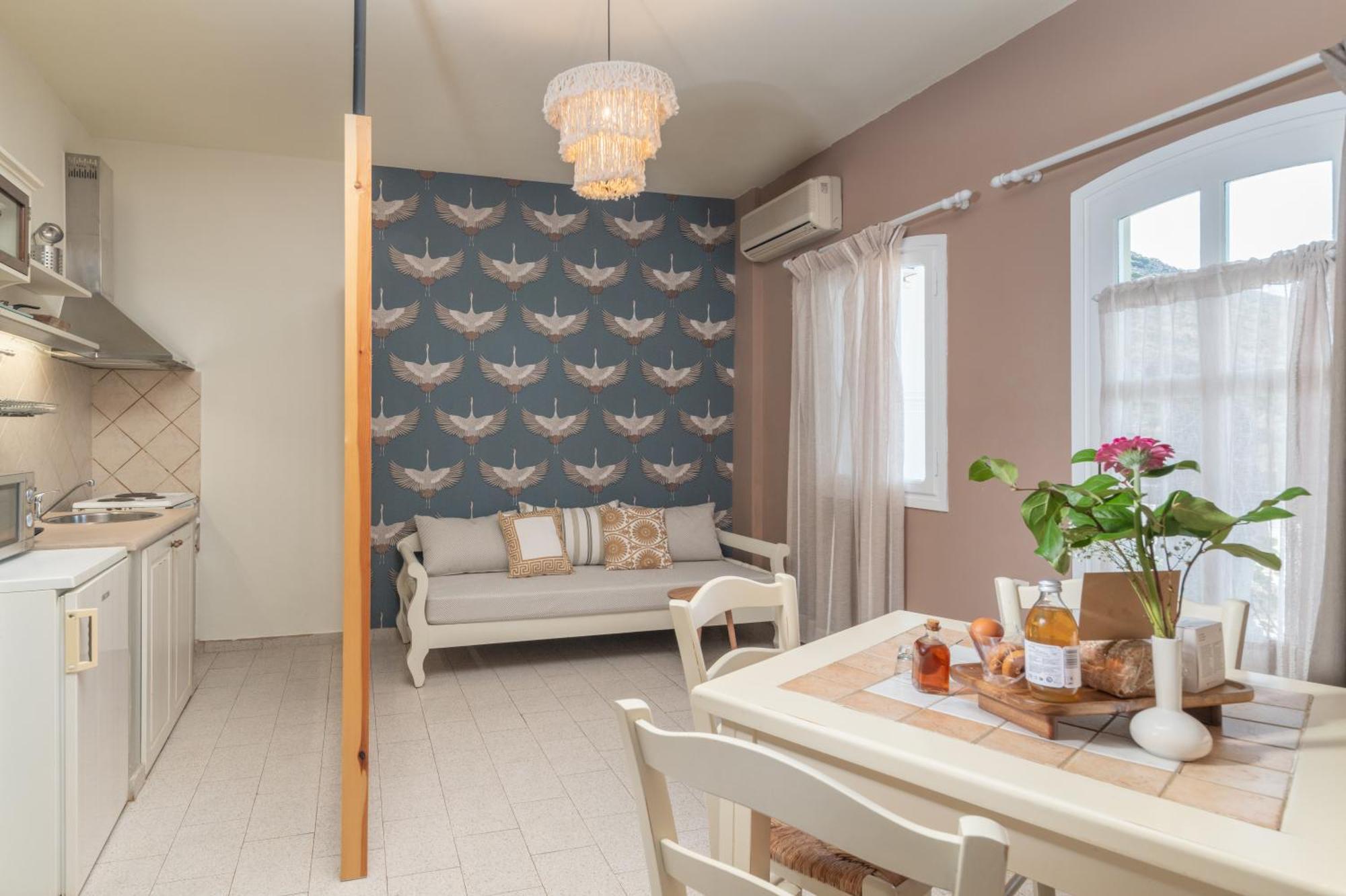 Adrakos Apartments (Adults Only) Элунда Экстерьер фото