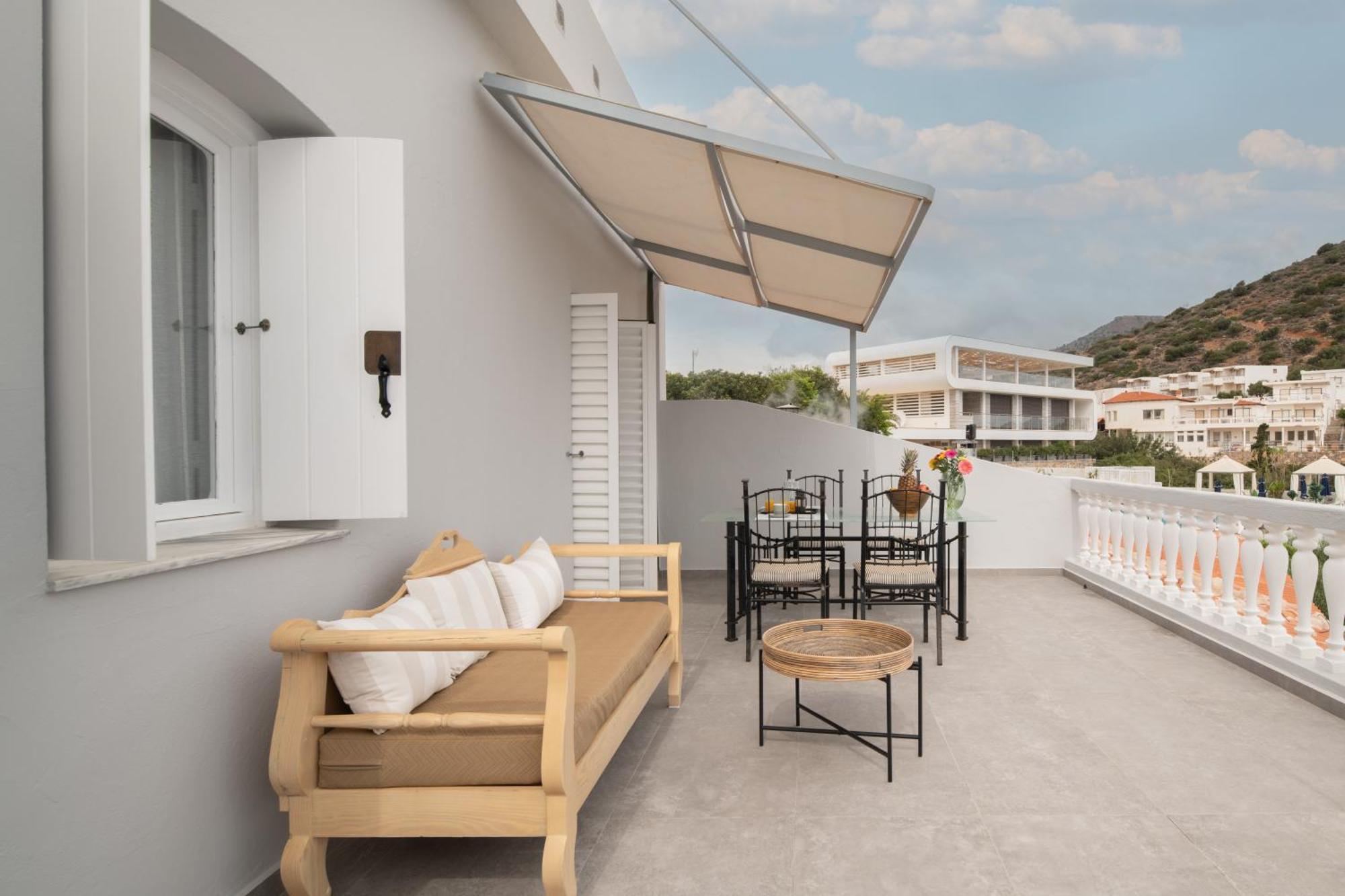 Adrakos Apartments (Adults Only) Элунда Экстерьер фото